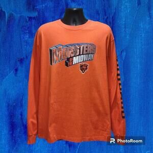 Vintage Reebok Men's Chicago Bears Monsters Of The Midway Long Sleeve Shirt XL